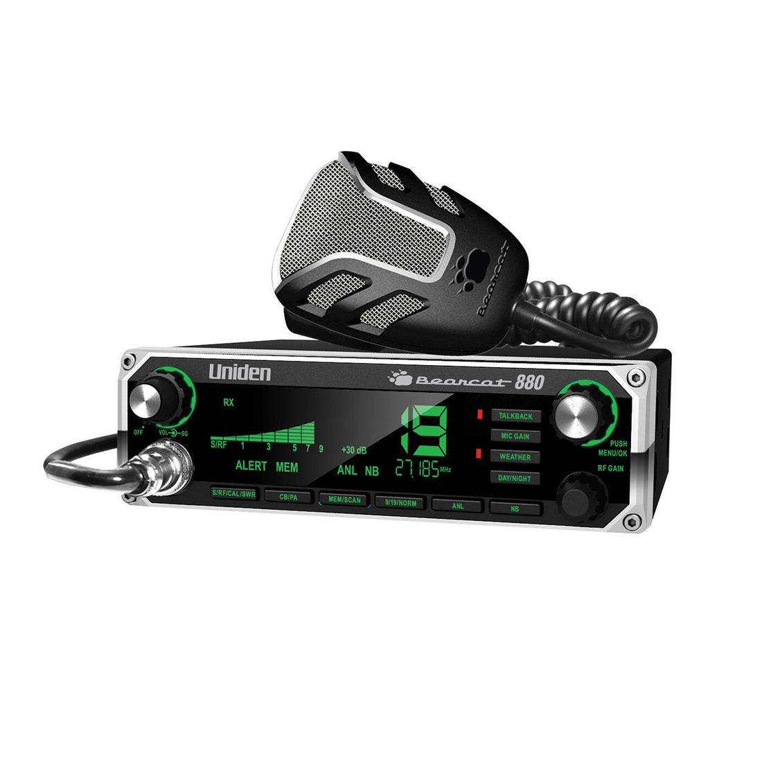 Uniden BEARCAT 880 Bearcat 880 Full-Featured 40-Channel CB Radio Uniden