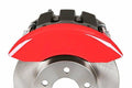 MGP Caliper Covers - Brake Caliper Covers 2006-2013 Chevrolet Corvette (Big Brake Only) - Front and Rear Set - Red MGP Caliper Covers