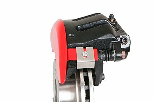 MGP Caliper Covers - Brake Caliper Covers 2006-2013 Chevrolet Corvette (Big Brake Only) - Front and Rear Set - Red MGP Caliper Covers