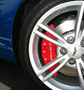 MGP Caliper Covers - Brake Caliper Covers 2006-2013 Chevrolet Corvette (Big Brake Only) - Front and Rear Set - Red MGP Caliper Covers