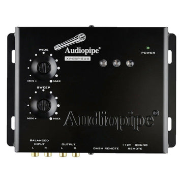 Audiopipe® XV-BXP-SUB - Digital Bass Driver with Remote Bass Knob Audiopipe