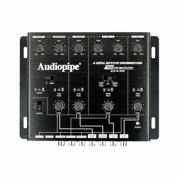 Audiopipe XV-4-V15 4-Way Active Crossover (XV-4-V15) Audiopipe
