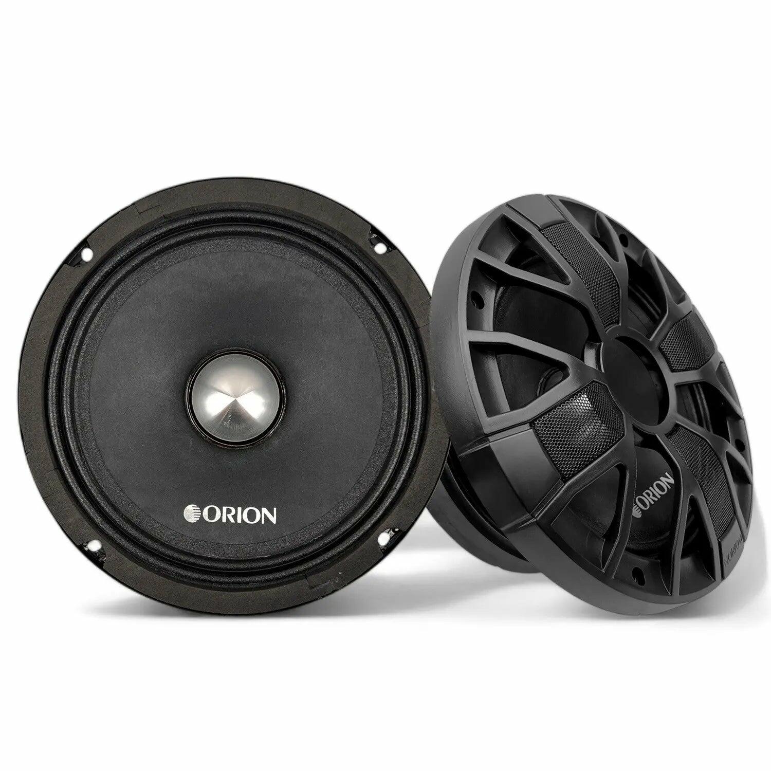 Orion XSM805SL - 8 inch 4 Ohm Slim Ultra Efficient Midrange Speaker aFe Power