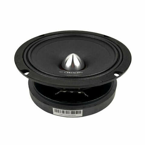 Orion XSM655SL 6.5" 300 RMS / 1200 MAX Slim Ultra Efficient Midrange Speakers aFe Power