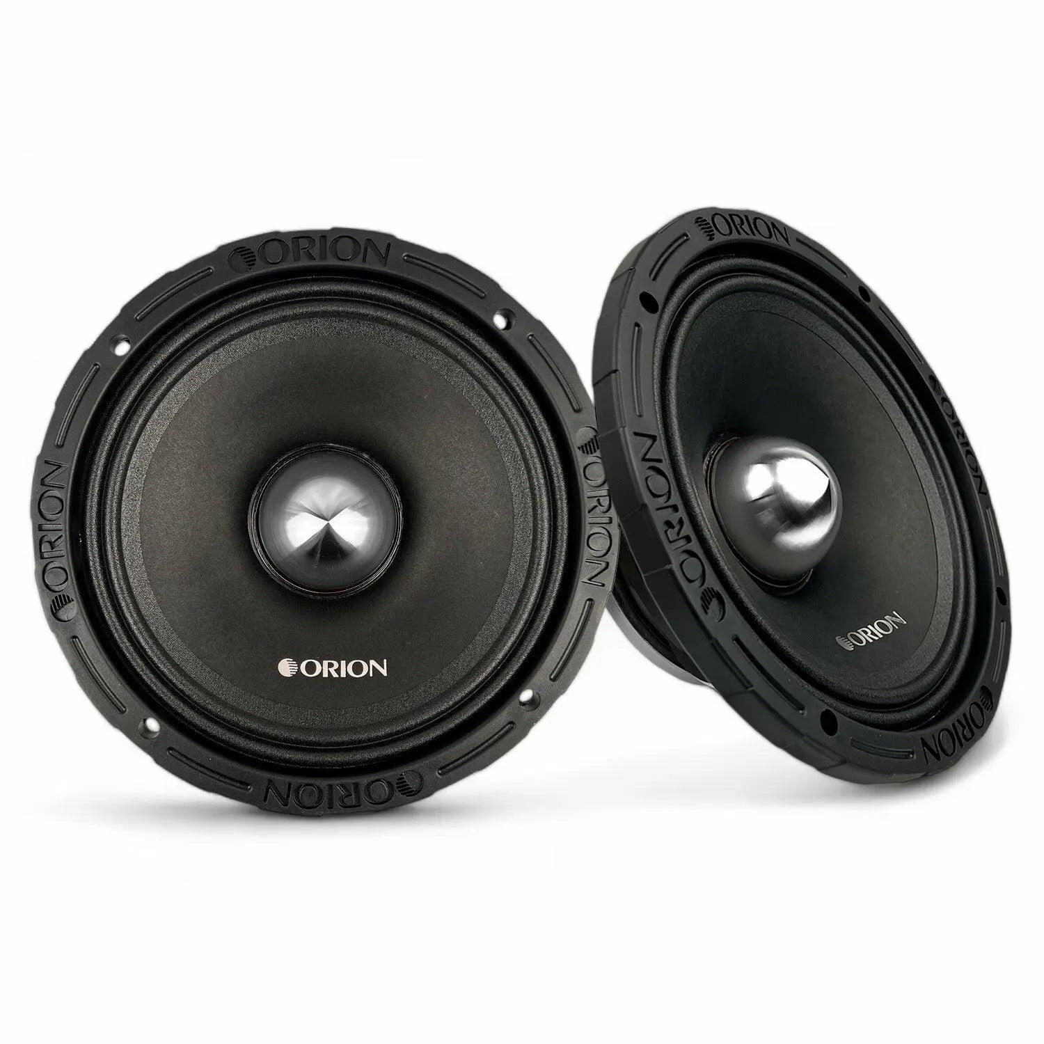 Orion HCCA854NHP - 8 inch 4 Ohm High Efficiency Midrange Speaker 650 Watts RMS Husky Liners