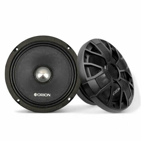 Orion XSM655SL 6.5" 300 RMS / 1200 MAX Slim Ultra Efficient Midrange Speakers aFe Power