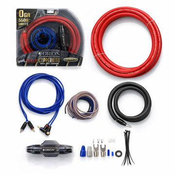 Orion COPPERKIT0 0-GAUGE 100% OXYGEN FREE COPPER (OFC) AMPLIFIER WIRING KIT I COPPERKIT0 Drill America