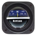 Ritchie V-537B Explorer Compass - Bulkhead Mount - Blue Dial (V-537B) Ritchie
