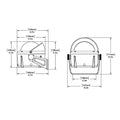 Ritchie HB-740 Helmsman Compass - Bracket Mount - Black (HB-740) Ritchie