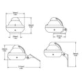 Ritchie X-10W-M RitchieSport Compass - Bracket Mount - White (X-10W-M) Ritchie