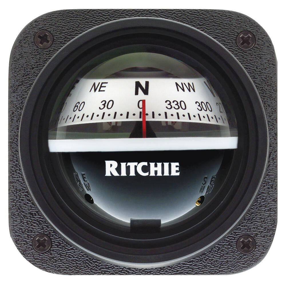 Ritchie V-527 Kayak Compass - Bulkhead Mount - White Dial (V-527) Ritchie