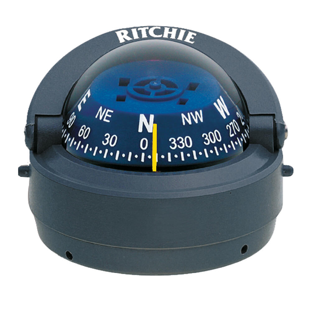 Ritchie S-53G Explorer Compass - Surface Mount - Gray (S-53G) Ritchie