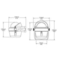 Ritchie B-51 Explorer Compass - Bracket Mount - Black (B-51) Ritchie