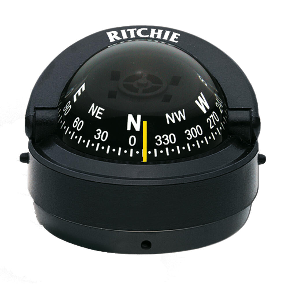 Ritchie S-53 Explorer Compass - Surface Mount - Black (S-53) Ritchie