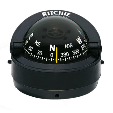 Ritchie S-53 Explorer Compass - Surface Mount - Black (S-53) Ritchie