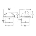 Ritchie HF-742 Helmsman Compass - Flush Mount - Black (HF-742) Ritchie