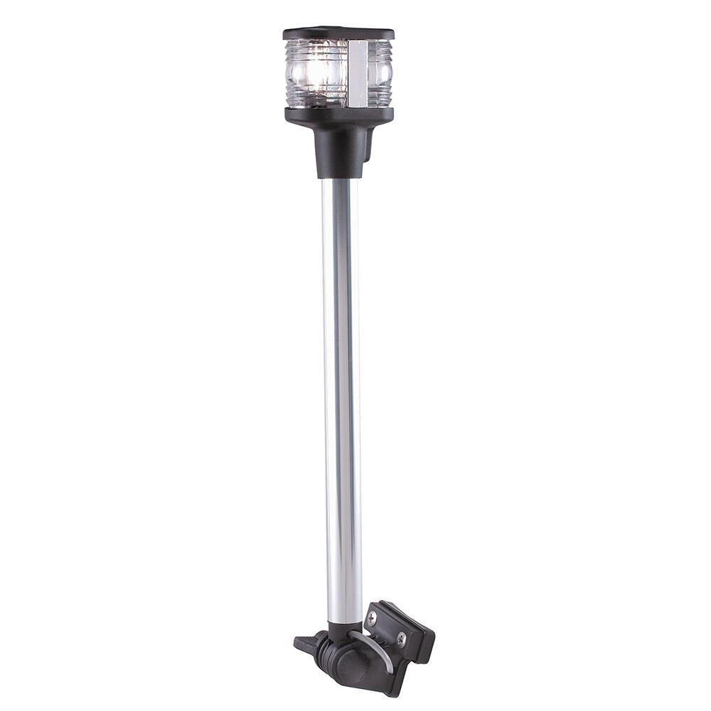 Perko 1181DP0CHR Fold Down Combination Masthead/White All-Round Light - Horizontal Mount Perko
