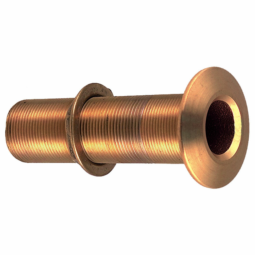 Perko 0348DP5PLB 3/4" Thru-Hull Fitting w/Pipe Thread Bronze Extra Long - Max Hull 5" Thick Perko