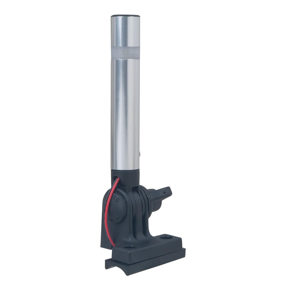 Perko 1659DP0ALU 6-3/8" White All Round Light - Tower/Arch Mount Perko
