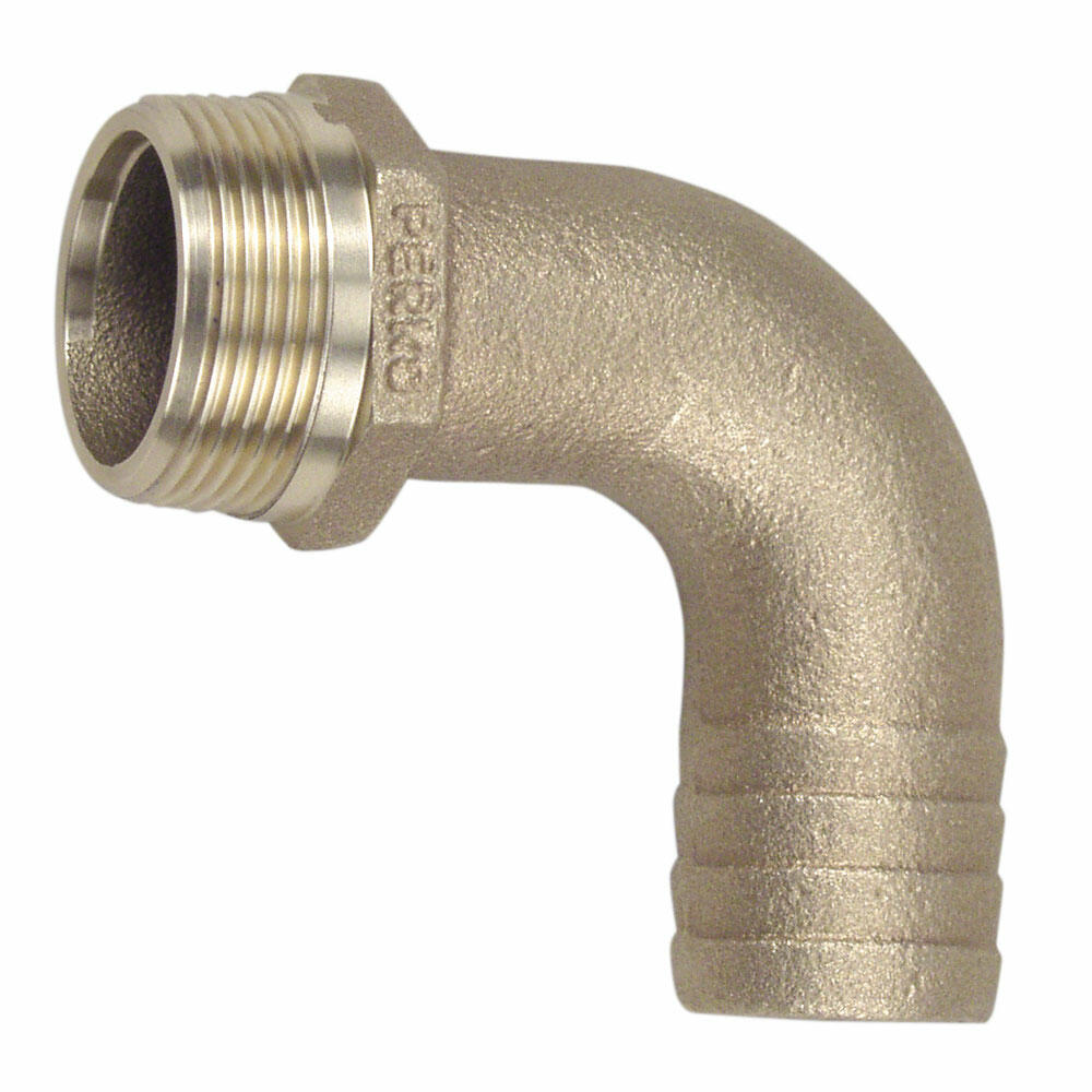 Perko 0063DP5PLB 3/4" Pipe To Hose Adapter 90 Degree Bronze MADE IN THE USA Perko