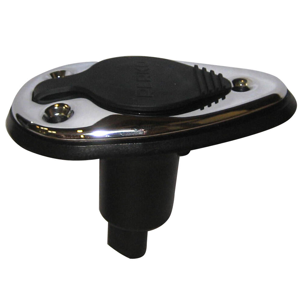 Perko 1048P0SDP Threaded Collar Pole Light Mounting Base - 2 Pin - Stainless Steel Perko