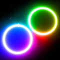 Oracle Lighting 2394-330 ColorSHIFT Halo Kits 2394-330 LED Halo Kit Dodge Charger 2014-2015 LED ColorSHIFT DRL ORACLE