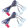 Oracle Lighting 2394-330 ColorSHIFT Halo Kits 2394-330 LED Halo Kit Dodge Charger 2014-2015 LED ColorSHIFT DRL ORACLE