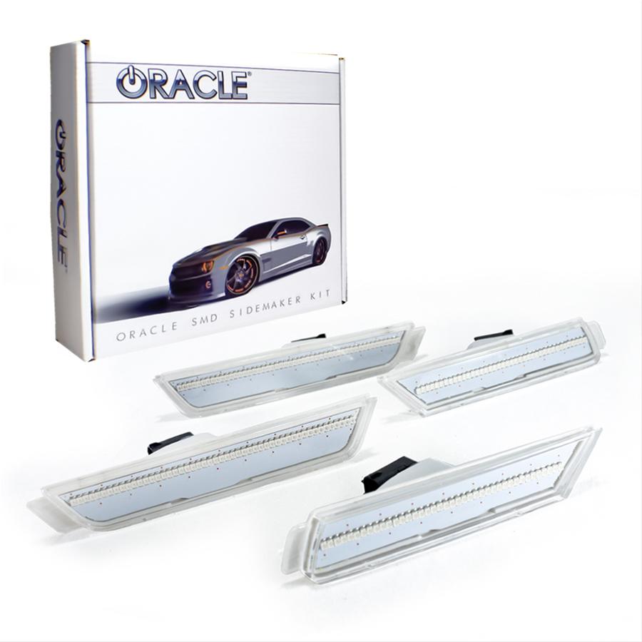 Oracle Lighting 3101-019 SMD Concept Side Marker Lights 3101-019 Marker Lights, SMD Concept, LED, Rectangular, Clear Lens, Chevy, Set of 4