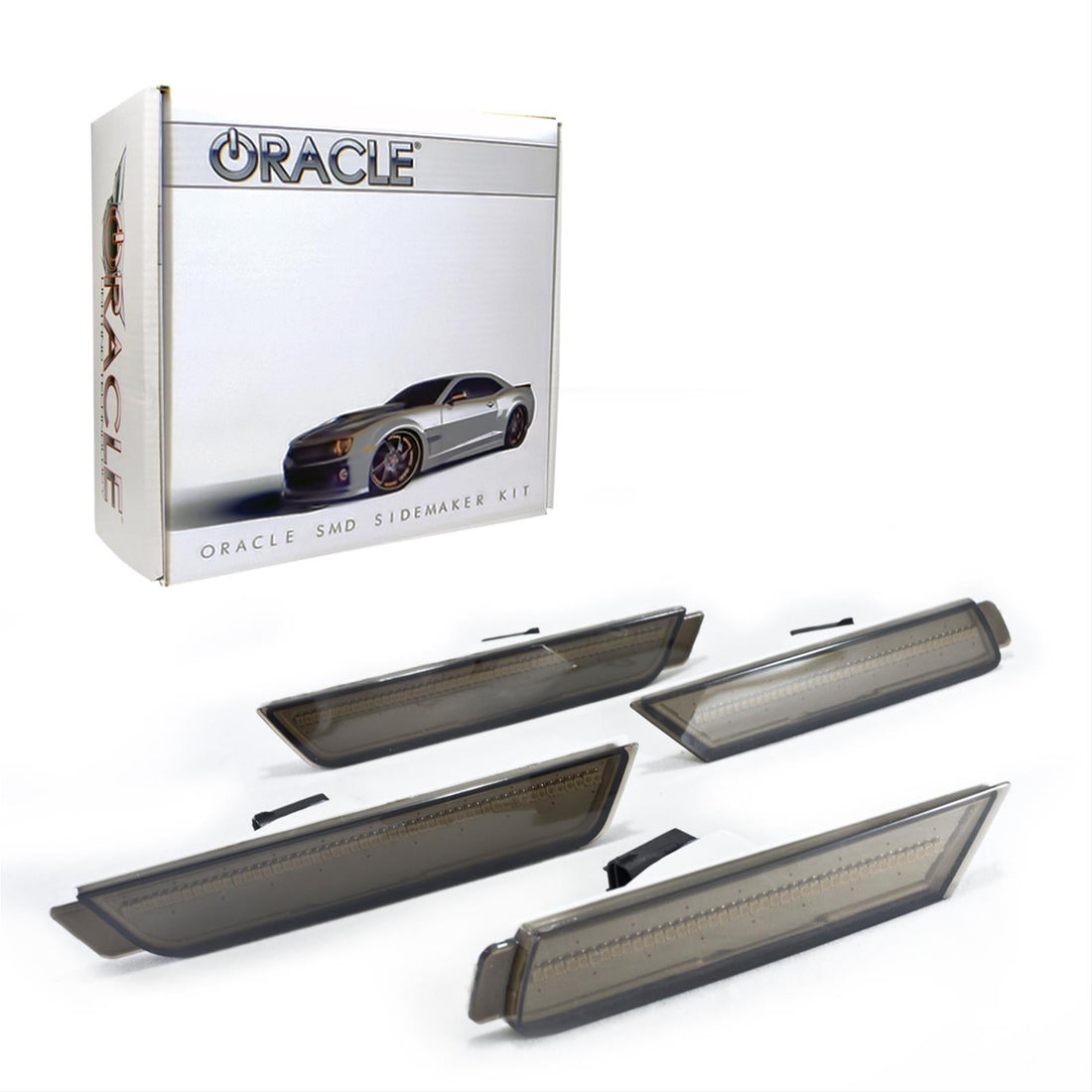 Oracle Lighting 3101-020 SMD Concept Side Marker Lights 3101-020 Marker Lights, SMD Concept, LED, Rectangular, Smoke Lens, Chevy, Set of 4 ORACLE