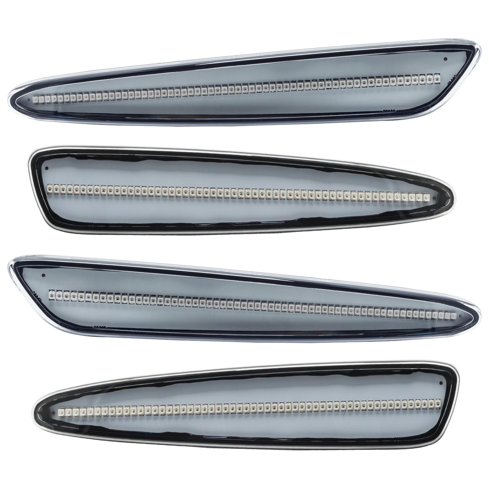 Oracle Lighting 3150-24U-G Marker Light Assemblies 3150-24U-G Sidemarker Chevrolet Corvette C6 Concept Set - Ghosted