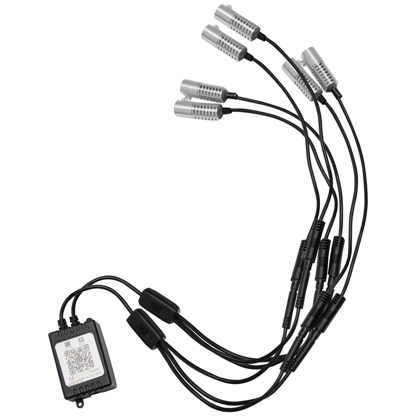 Oracle Lighting 4231-333-6 LED Accent Lights 4231-333-6 Fiber Optic Cable, ColorSHIFT Fiber Optic Dash Kit, 6-PCS ORACLE