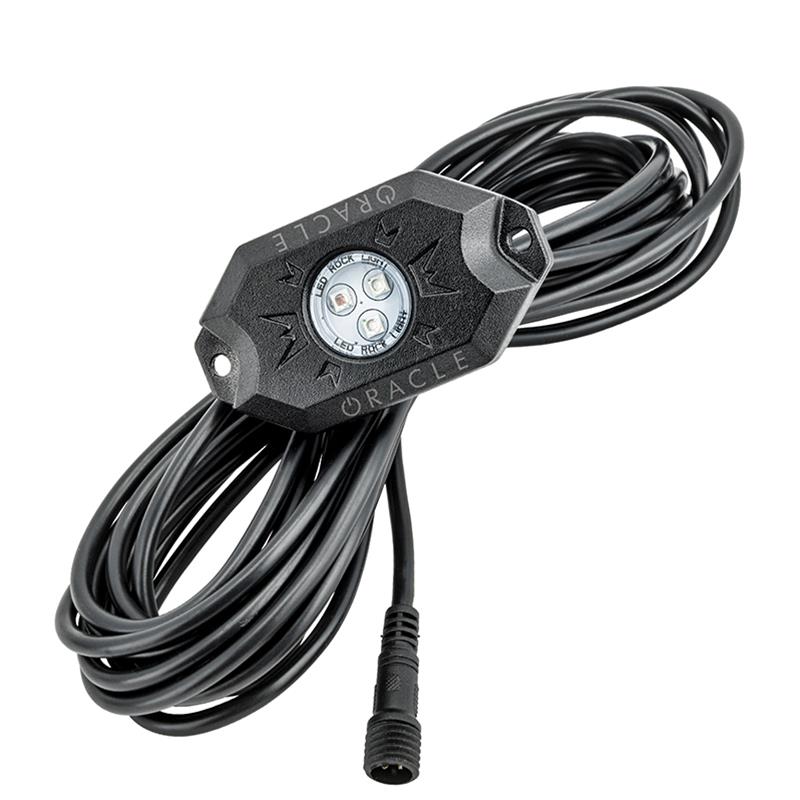 Oracle Lighting 5819-333 ColorSHIFT LED Rock Light Underbody Kits 5819-333 Auxiliary Lights, Underbody, Bluetooth, Wireless Remote, ColorSHIFT Rock Light, Kit ‎Allstar Performance