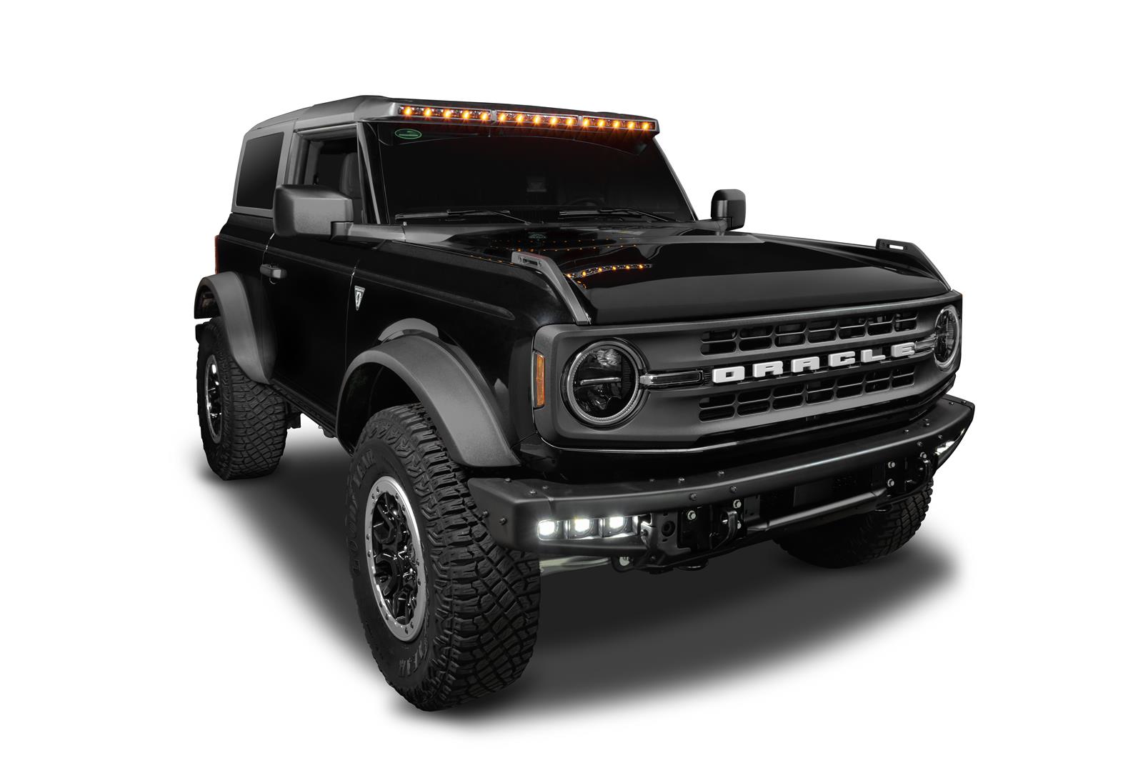 Oracle Lighting 5888-023 Light Bars, Light Pods and Fog Lights 5888-023 LED Light Bar Integrated Windshield Roof LED Light Bar System for 2021+ Ford Bronco 3D MAXpider