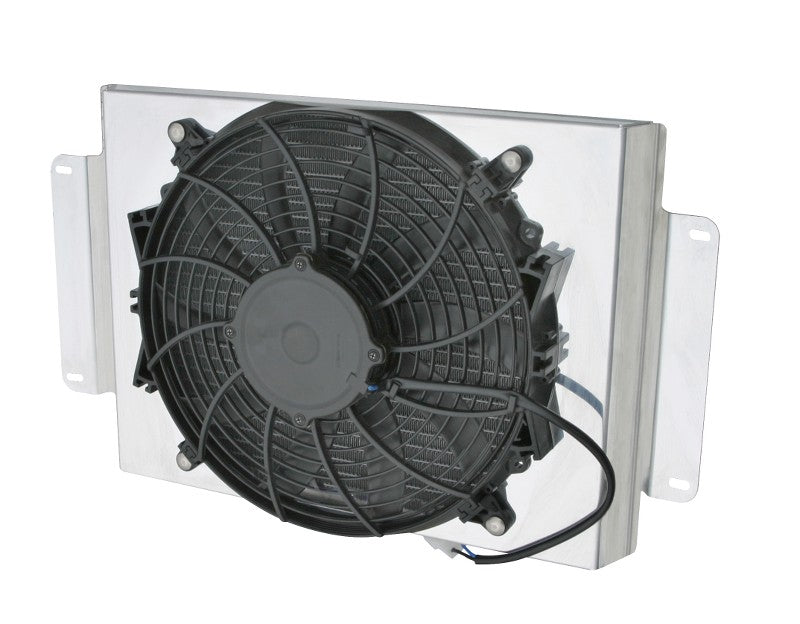 AFCO Racing 80104NFAN Aluminum Satin Fan Shroud Scirocco Afco Racing Products