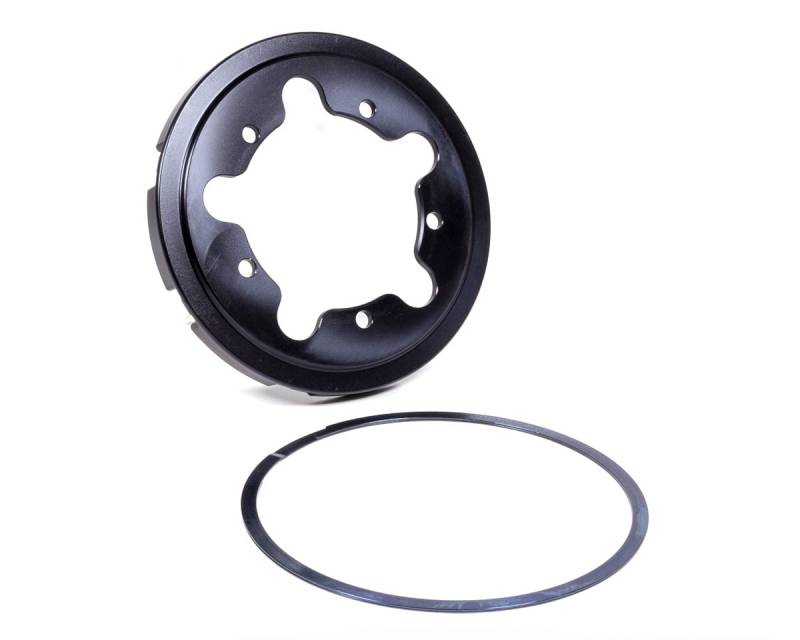 PFC Brakes 195.108.080.15 V3 Brake Rotor Hat Snap Ring Attachment 5 x 5.00" Wheel Bolt Pattern Aluminum - Black
