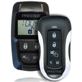 Prestige PE2RELCDZ Transmitter Kit 2-Way Rechargeable LCD with Up to 1 Mile Operating Range, Black, 1.4 Prestige