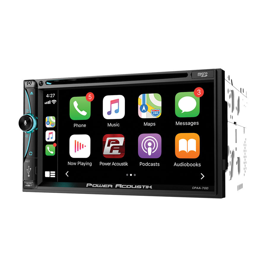 Unidad principal con DVD y pantalla táctil Power Acoustik CPAA-70D de 7″