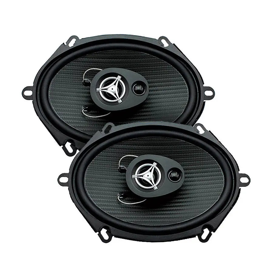Power Acoustik EF-573 5” x 7″ 3-Way Full-Range Speakers – Pair Poweracoustik
