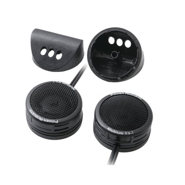 Tweeters Power Acoustik NB-1 de 2 vías (200 vatios en total)
