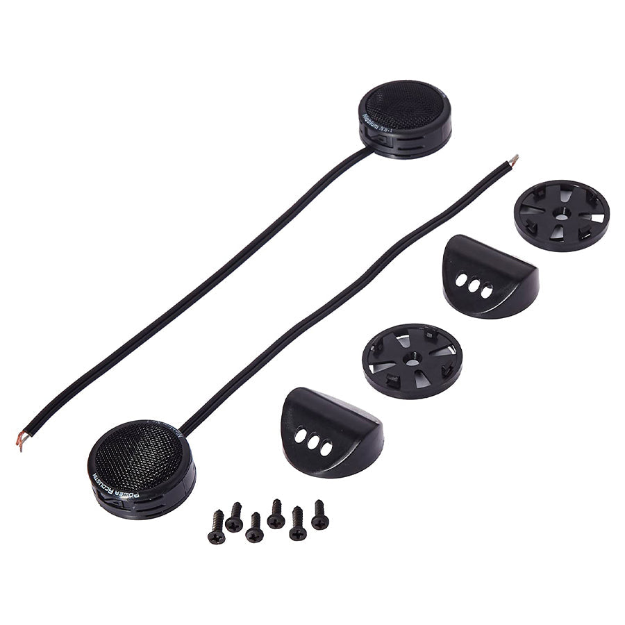 Power Acoustik NB-1 2-Way Mount Tweeters – 200 Watts Total Firestik