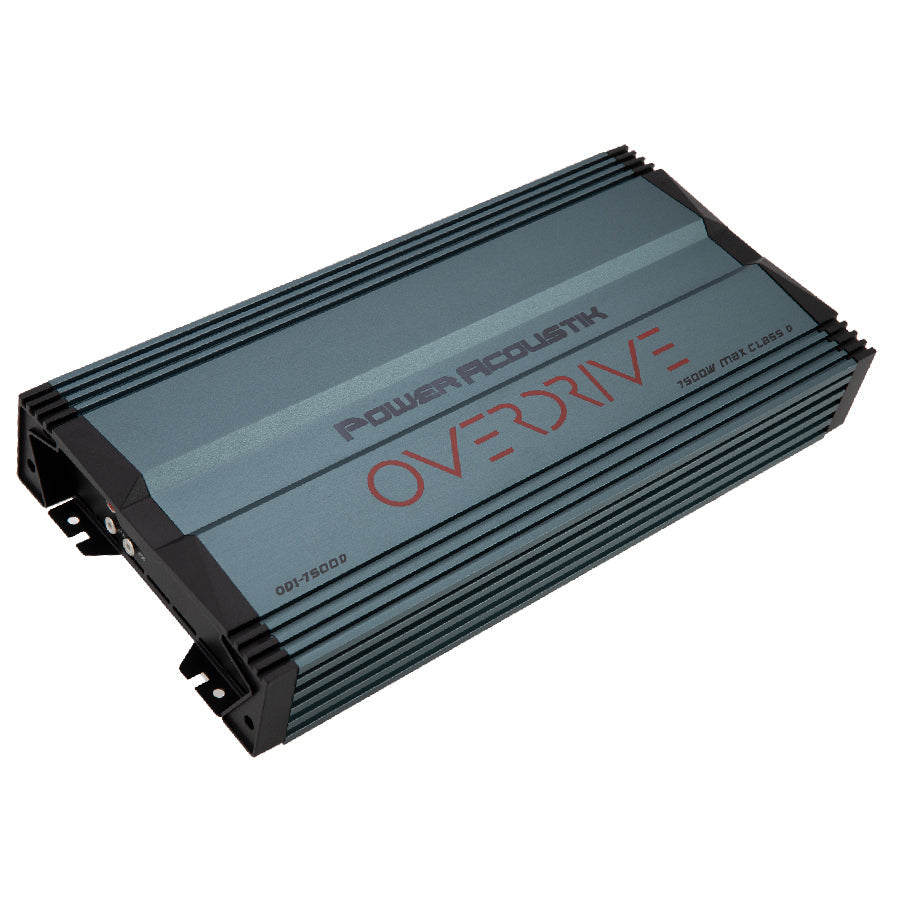 Power Acoustik OD1-7500D OVERDRIVE Series Monoblock Amplifier Power Acoustik