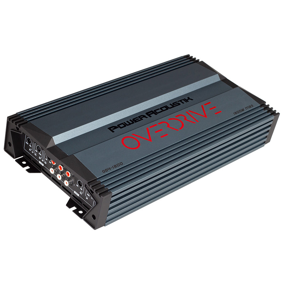Amplificador Power Acoustik OD4-1800 OVERDRIVE Series Clase A/B de 4 canales