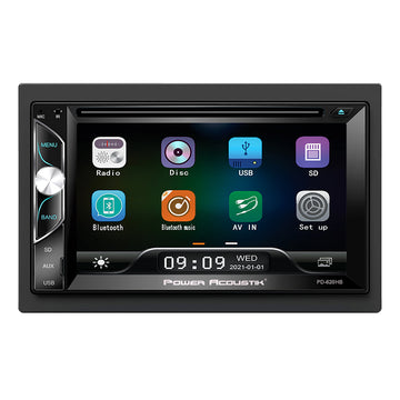 Estéreo para coche Power Acoustik PD-620HB de 6,2″ con DVD, CD/MP3 y Bluetooth.