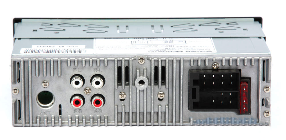 Power Acoustik PL-51B Single DIN Digital Media Headunit – Dynamic Carbon Faceplate Finish ProCom