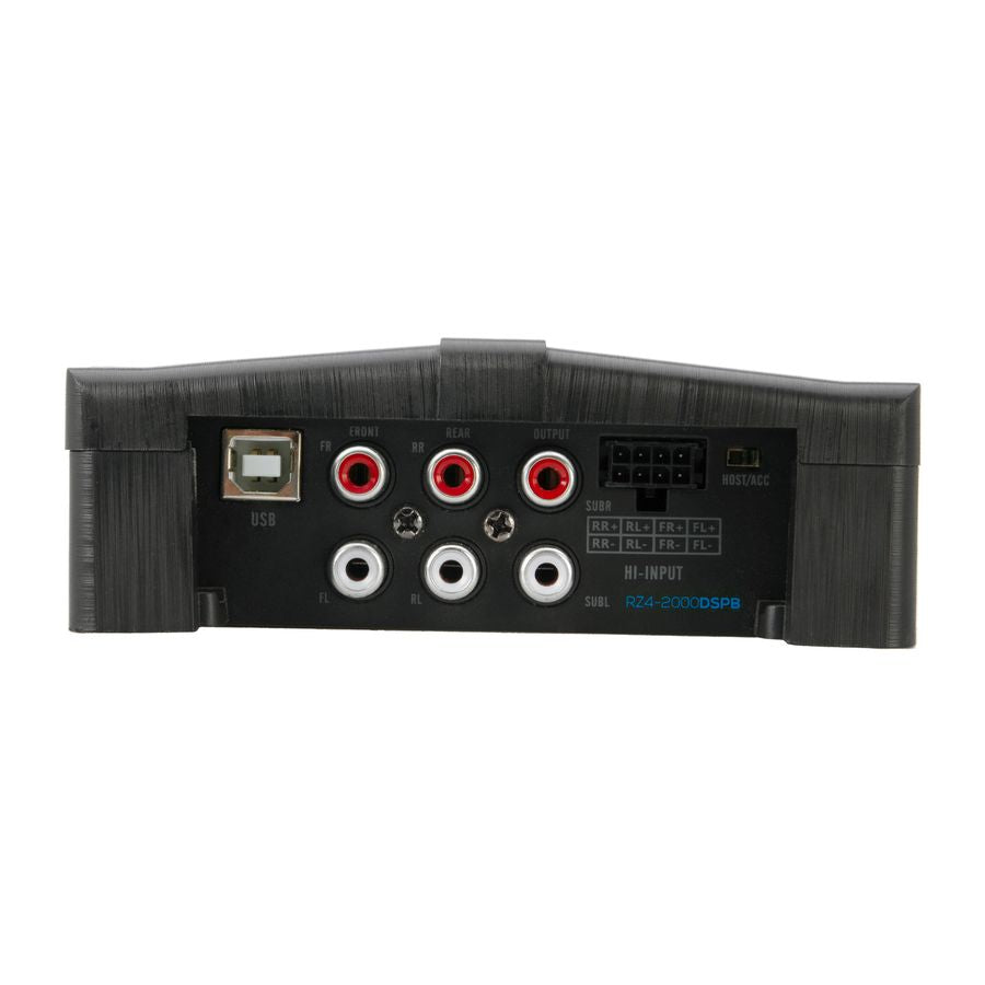 Power Acoustik RZ5-2500DSPB RAZOR Series 5 Channel Amplifier w/ Built-in DSP – Download Smartphone App to Tune in Real-Time Poweracoustik