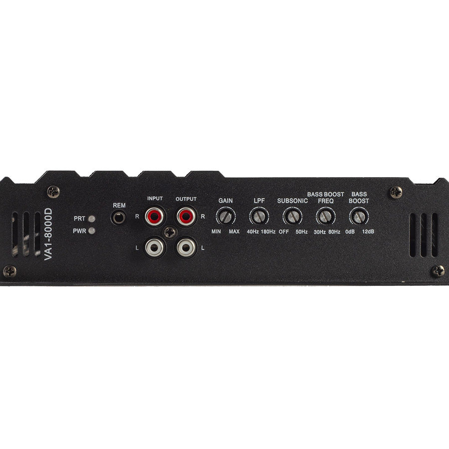 Power Acoustik VA1-8000D Vertigo Series Class D Monoblock Amplifier Power Acoustik