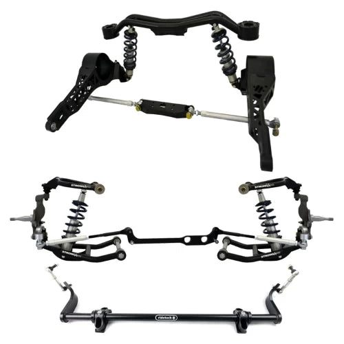 Sistema completo de suspensión con resortes helicoidales RideTech 11530202 | Corvette 1963-1979
