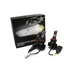 Racesport 5202TLED Terminator Series 5202 Fan-less LED Conversion Headlight Kit with Pin Point Projection Optical Aims and Shallow Mount Design