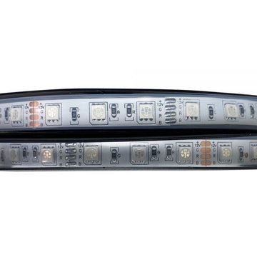 Racesport MS16FTWSTRIP-RGB RGB Multi-Color 16ft Flexible Strip Light w/ Clear Waterproof Sleeve IP67