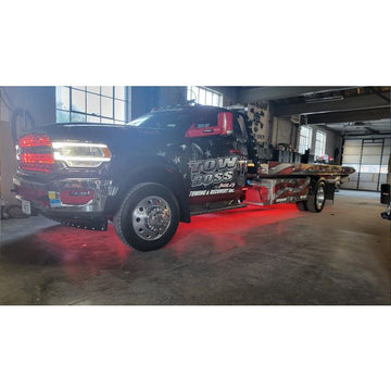 Tiras de LED Racesport RS5MVS67R V-Sport Plasma de 5 m, IP67, con adhesivo 3M de alta resistencia, color rojo